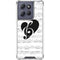 BW Musical Notes Moto G 5G (2025) Clear Case