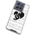 BW Musical Notes Moto G 5G (2025) Clear Case
