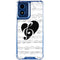 BW Musical Notes Moto G 5G (2024) Clear Case