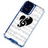 BW Musical Notes Moto G 5G (2024) Clear Case