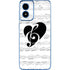 BW Musical Notes Moto G Play 4G (2024) Skin