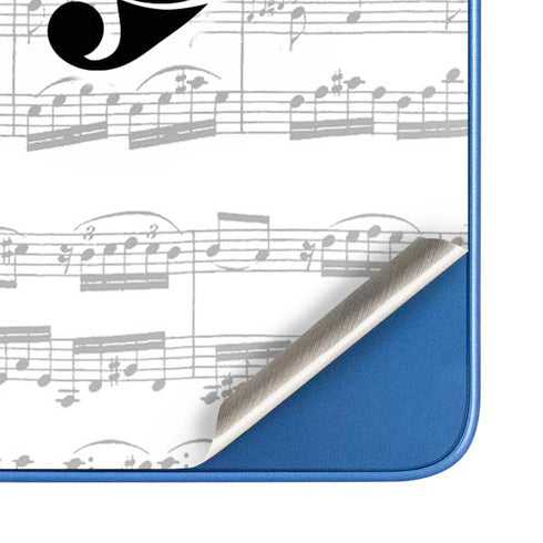 BW Musical Notes Moto G Play 4G (2024) Skin