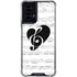 BW Musical Notes Moto G Power 5G (2024) Clear Case