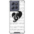 BW Musical Notes Moto G Stylus 5G (2025) Clear Case