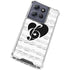 BW Musical Notes Moto G Stylus 5G (2025) Clear Case