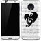 BW Musical Notes Moto G6 Skin