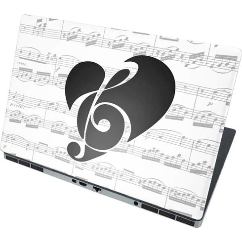 BW Musical Notes Dell Precision Skin