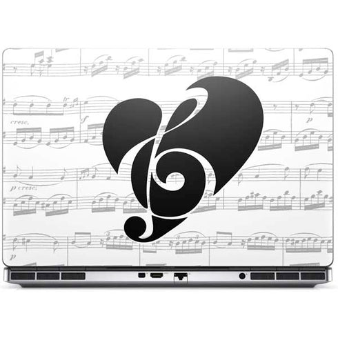 BW Musical Notes Dell Precision Skin