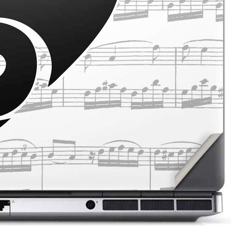 BW Musical Notes Dell Precision Skin