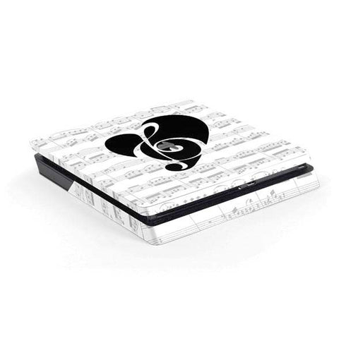 BW Musical Notes PS4 Slim Skin