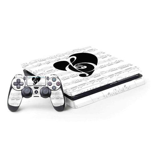 BW Musical Notes PlayStation PS4 Skins