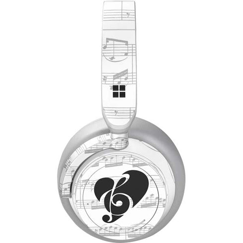 BW Musical Notes Surface Headphones Skin