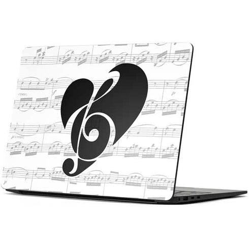 BW Musical Notes Surface Laptop 7 13.8in Skin