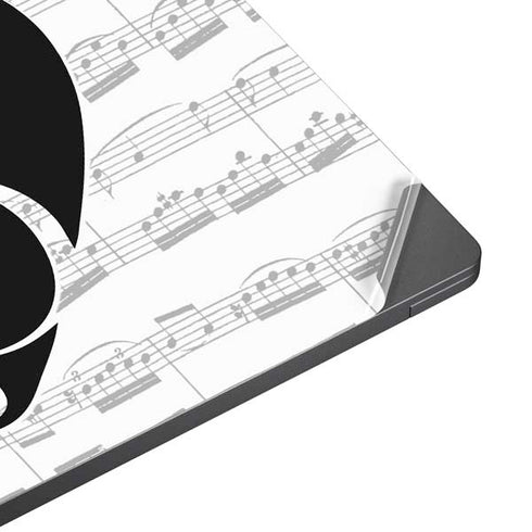 BW Musical Notes Surface Laptop 7 13.8in Skin