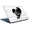 BW Musical Notes Surface Laptop Skin