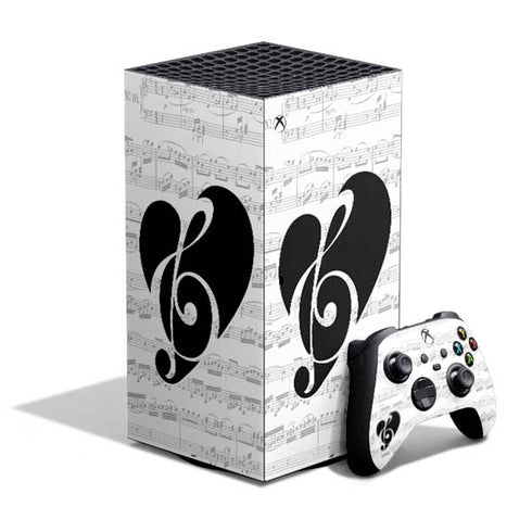 BW Musical Notes XBox Series X Digital Edition Bundle Skin