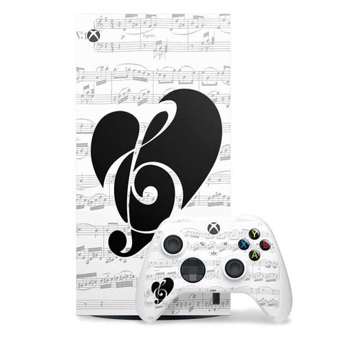BW Musical Notes Xbox Series X Skins