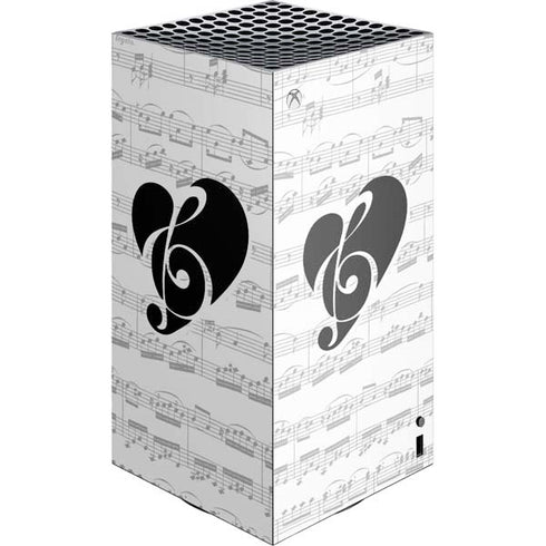 BW Musical Notes Xbox Series X Skins