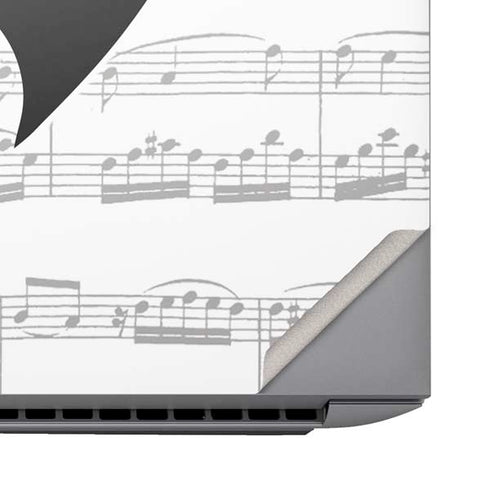 BW Musical Notes HP ZBook Fury 16 G10 Skin