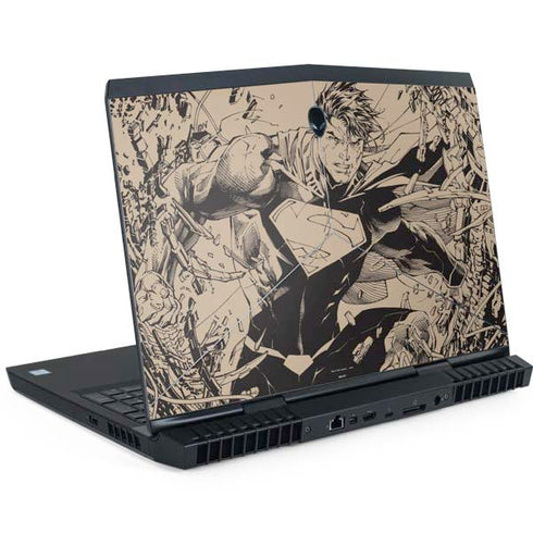 DC Comics Superman Unchained #1 Original Cover Pencils Dell Alienware Skin