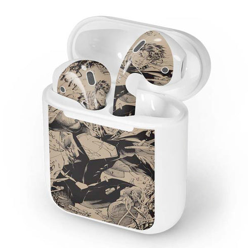 DC Comics Superman Unchained #1 Original Cover Pencils Apple AirPods Skin