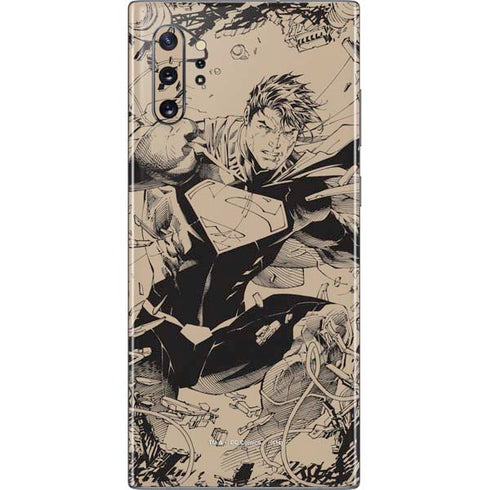 DC Comics Superman Unchained #1 Original Cover Pencils Galaxy Note 10 Plus Skin