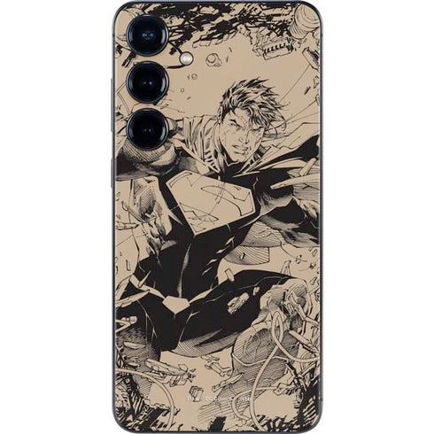 DC Comics Superman Unchained #1 Original Cover Pencils Galaxy S24 Plus Skin