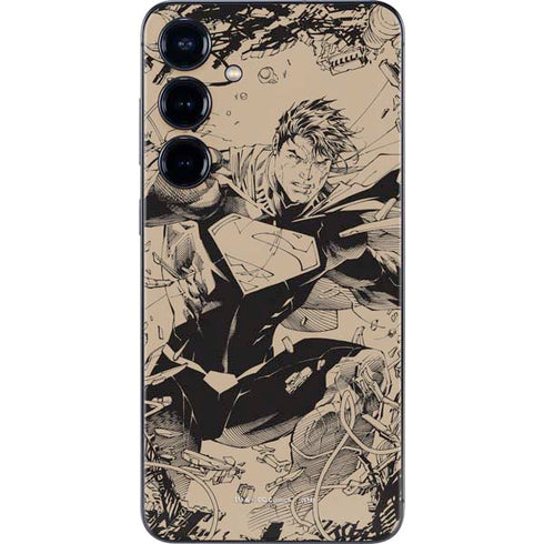 DC Comics Superman Unchained #1 Original Cover Pencils Galaxy S25 Skin