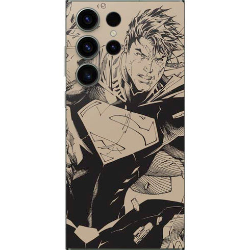 DC Comics Superman Unchained #1 Original Cover Pencils Galaxy S24 Ultra Skin