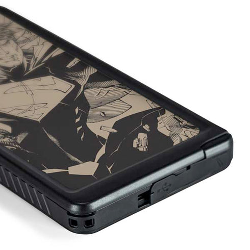 DC Comics Superman Unchained #1 Original Cover Pencils Galaxy S24 Ultra Waterproof Case