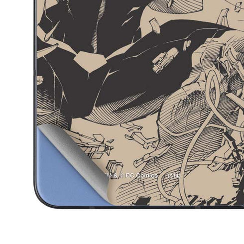 DC Comics Superman Unchained #1 Original Cover Pencils Galaxy Z Fold5 5G Skin