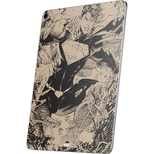 DC Comics Superman Unchained #1 Original Cover Pencils Apple iPad Air Skin