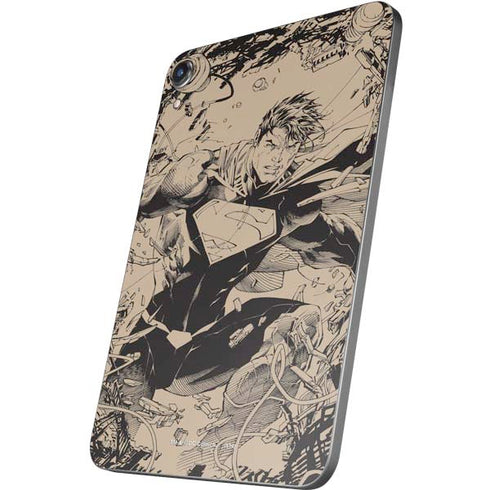 DC Comics Superman Unchained #1 Original Cover Pencils Apple iPad Mini Skin