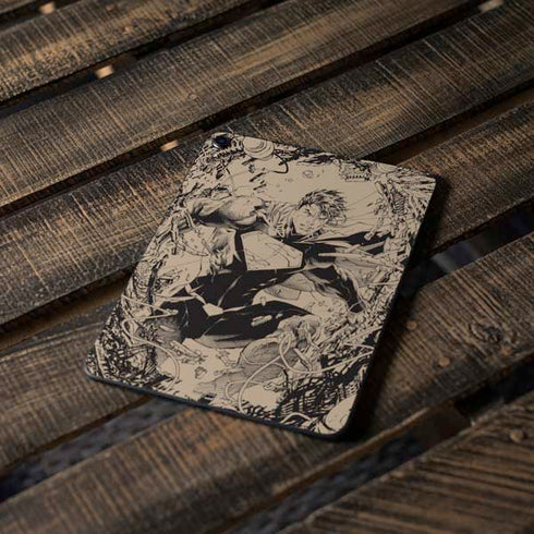 DC Comics Superman Unchained #1 Original Cover Pencils Apple iPad Pro Skin