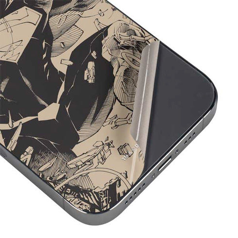 DC Comics Superman Unchained #1 Original Cover Pencils iPhone 15 Pro Max Skin