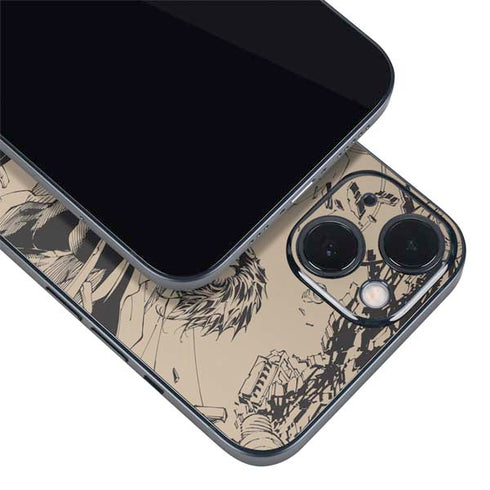 DC Comics Superman Unchained #1 Original Cover Pencils iPhone 15 Skin