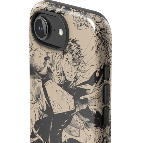 DC Comics Superman Unchained #1 Original Cover Pencils iPhone 16e Impact Case