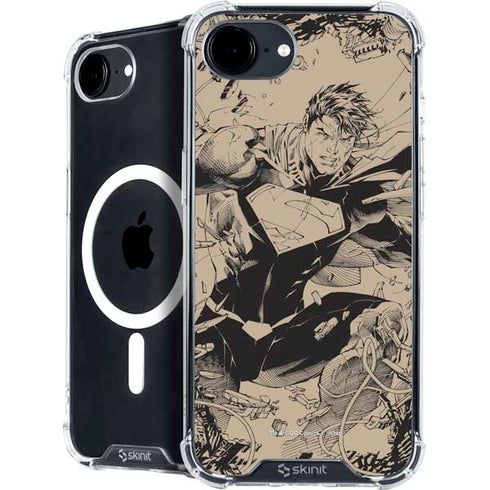 DC Comics Superman Unchained #1 Original Cover Pencils iPhone 16e MagSafe Case