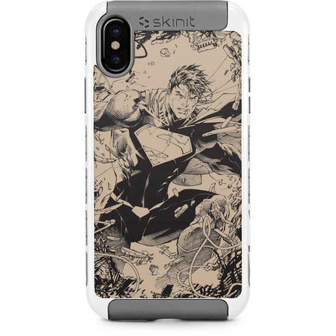 DC Comics Superman Unchained #1 Original Cover Pencils iPhone Cases