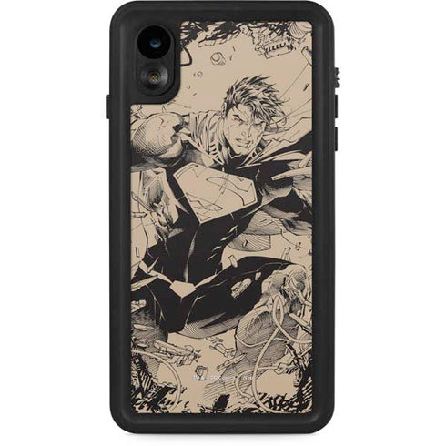 DC Comics Superman Unchained #1 Original Cover Pencils iPhone Cases