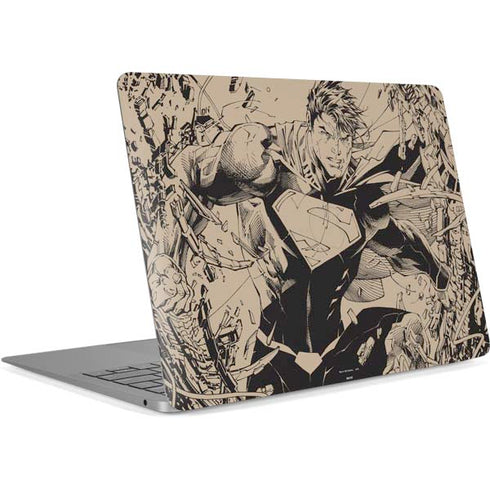 DC Comics Superman Unchained #1 Original Cover Pencils Apple MacBook Air Skin