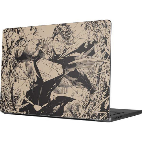 DC Comics Superman Unchained #1 Original Cover Pencils Apple MacBook Pro 14-inch Skin