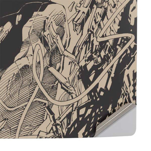 DC Comics Superman Unchained #1 Original Cover Pencils PS5 Pro Console Skin