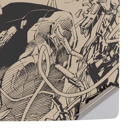 DC Comics Superman Unchained #1 Original Cover Pencils PS5 Pro Disk Console Skin