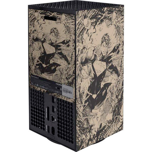 DC Comics Superman Unchained #1 Original Cover Pencils Xbox Series X Bundle Skin