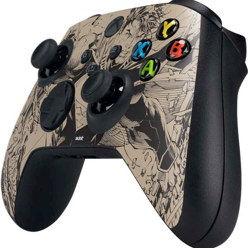 DC Comics Superman Unchained #1 Original Cover Pencils Xbox Series X Controller Skin