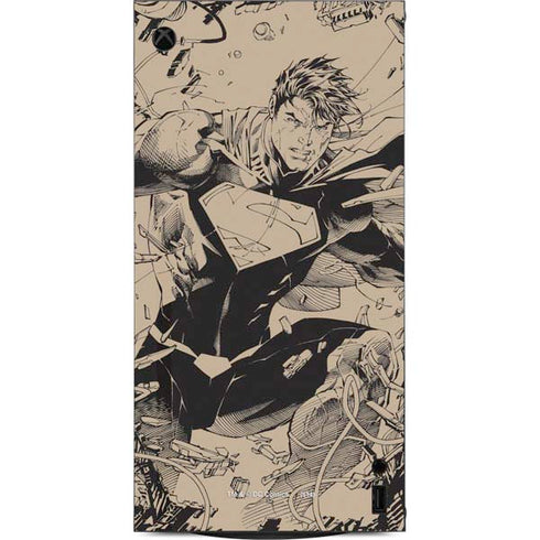 DC Comics Superman Unchained #1 Original Cover Pencils XBox Series X Digital Edition Console Skin