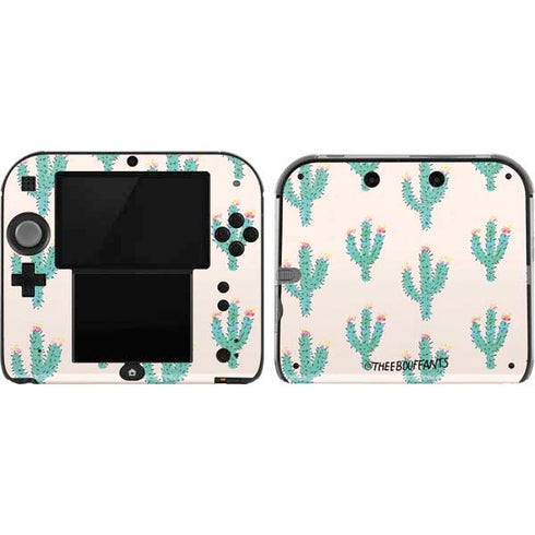 Bouffants and Broken Hearts Cacti 3 Nintendo Skins