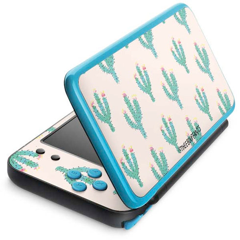 Bouffants and Broken Hearts Cacti 3 Nintendo Skins