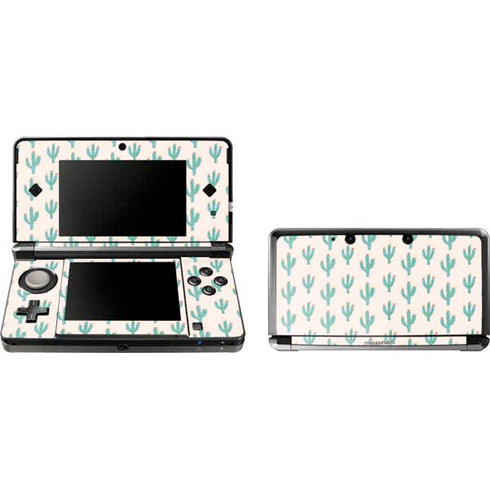 Bouffants and Broken Hearts Cacti 3 Nintendo Skins